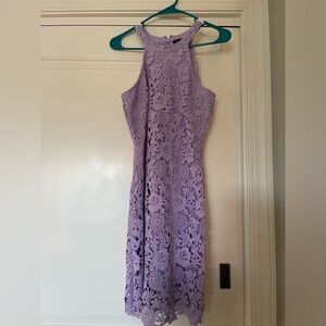 Lavender Lace Lulus dress
